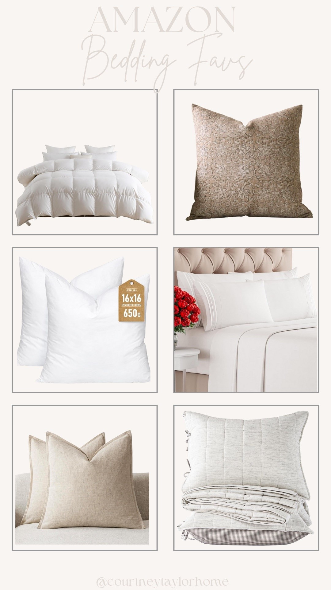 My Bedding Favorites from Amazon! 

#LTKHome