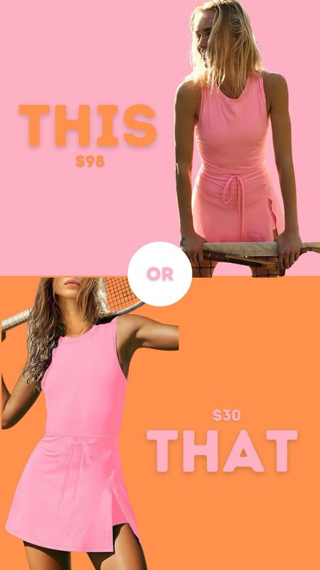 This or that… athletic dress 

#LTKStyleTip #LTKSeasonal #LTKActive