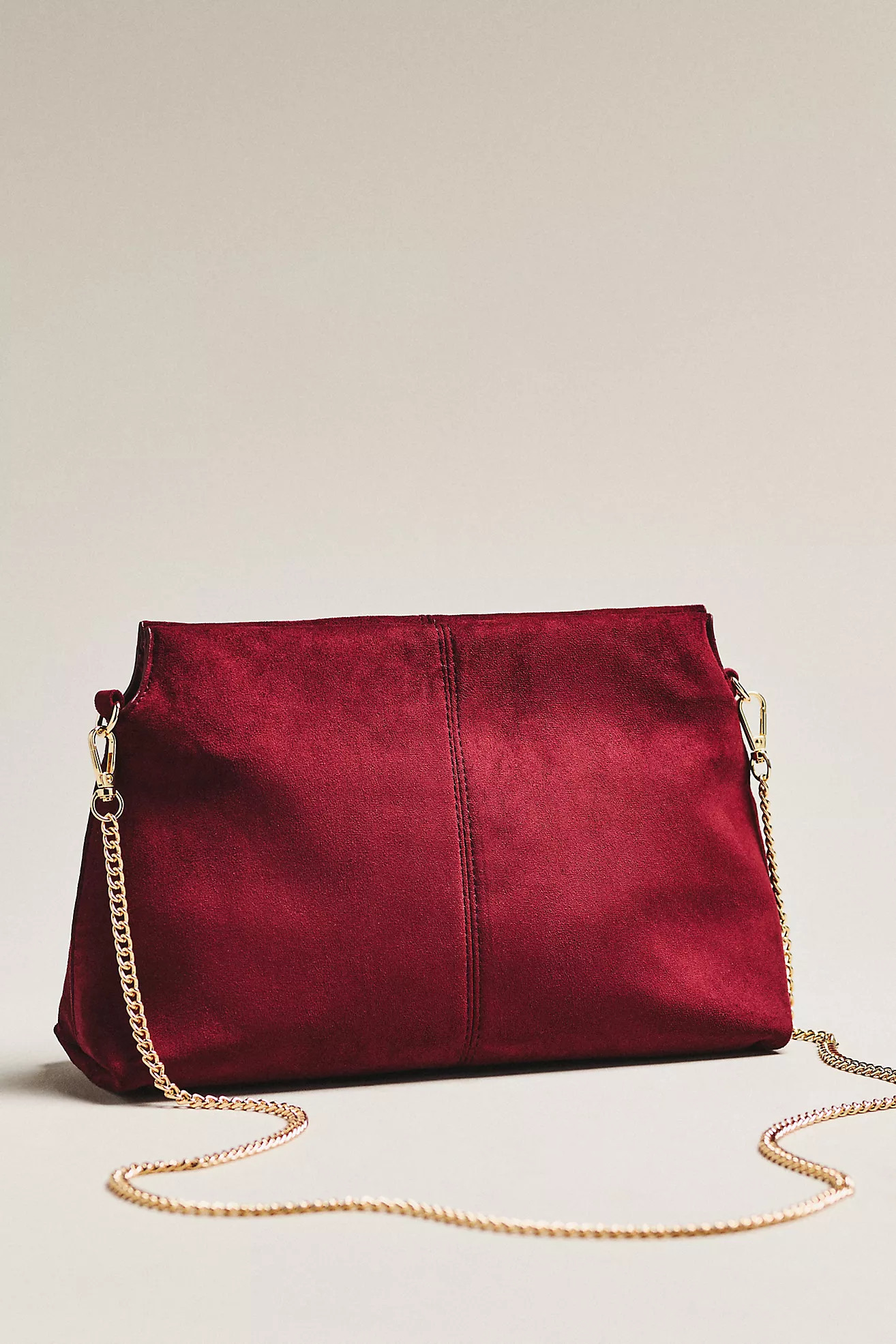 Modaluxe Faux Suede Clutch | Anthropologie (US)