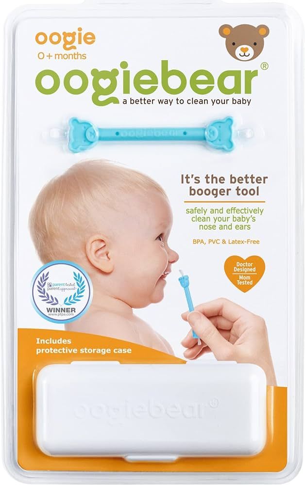 oogiebear: Baby Nose Cleaner & Ear Wax Removal Tool - Safe Booger & Earwax Removal for Newborns, ... | Amazon (US)