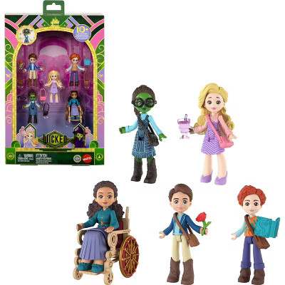 Universal Pictures’ Wicked Students of Shiz 5 Small Doll Multipack, Inspired by the Movie | Target