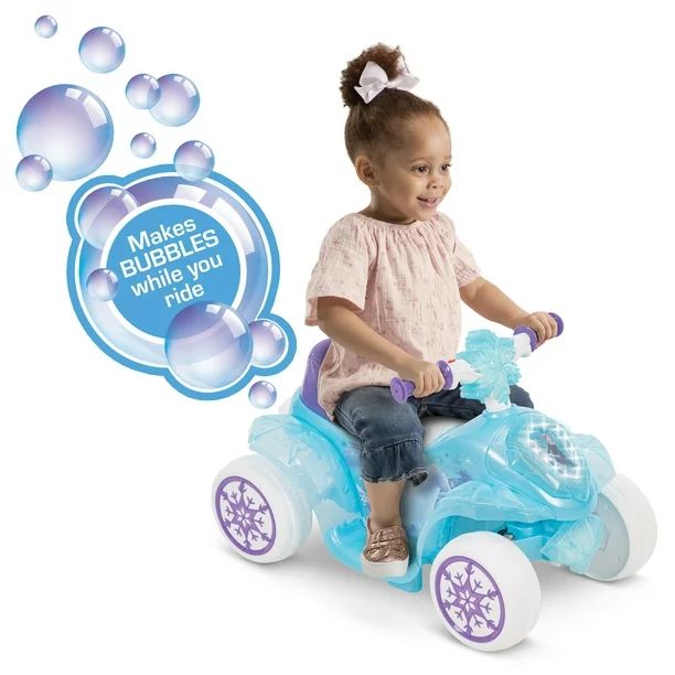 Disney Frozen 6V Electric Ride-On Quad for Girls by Huffy | Walmart (US)