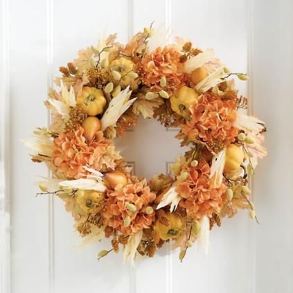 Golden Fall Wreath | Grandin Road