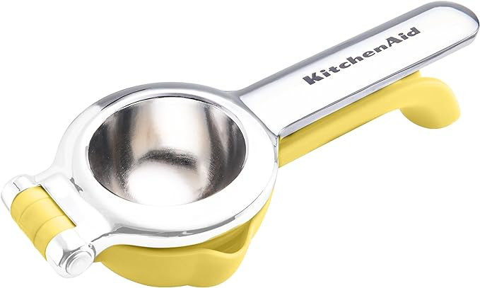 KitchenAid Citrus Juice Press Squeezer for Lemons and Limes with Seed Catcher and Pour Spout, Lem... | Amazon (US)