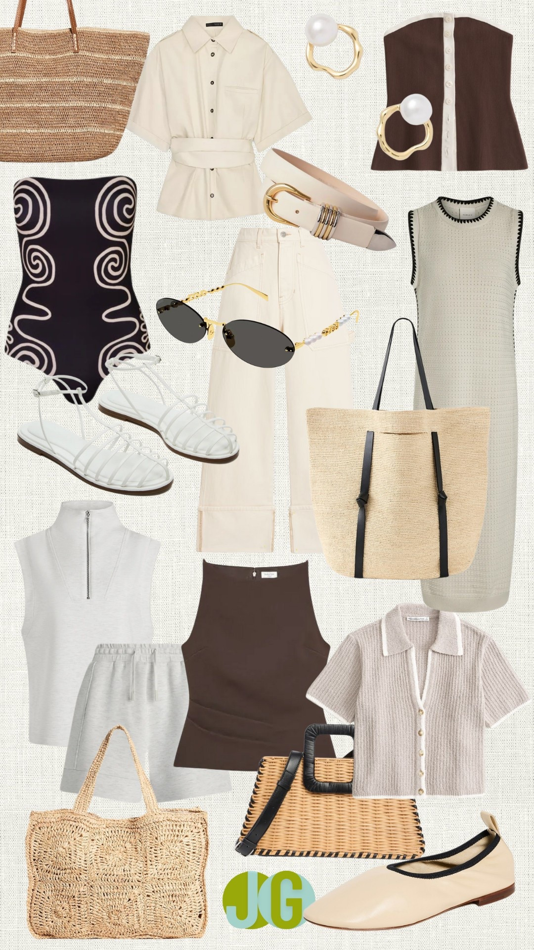 Put it in neutral. 🤎🤍🖤

#LTKTravel #LTKFindsUnder100 #LTKActive