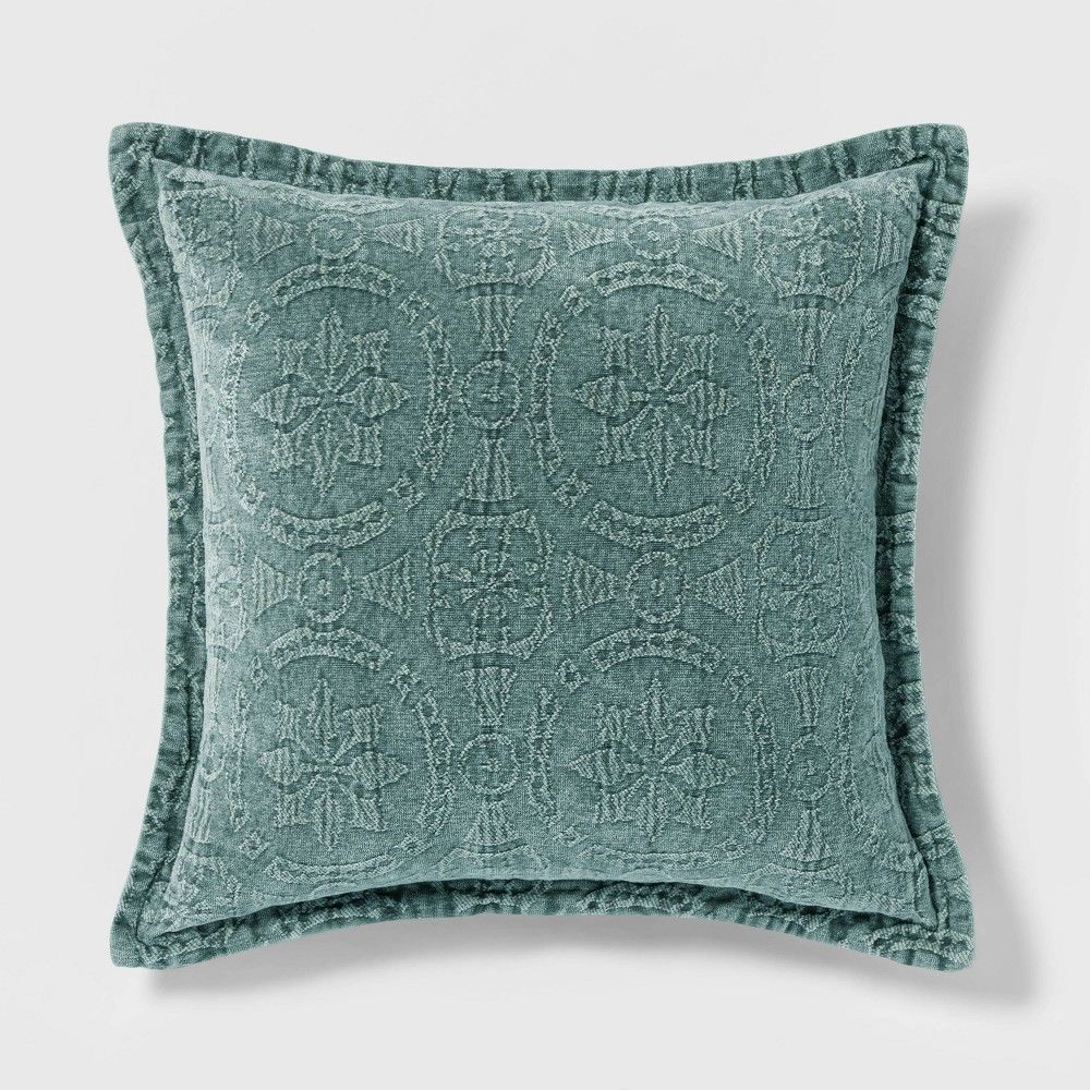 Washed Chenille Pillow - Threshold™ | Target