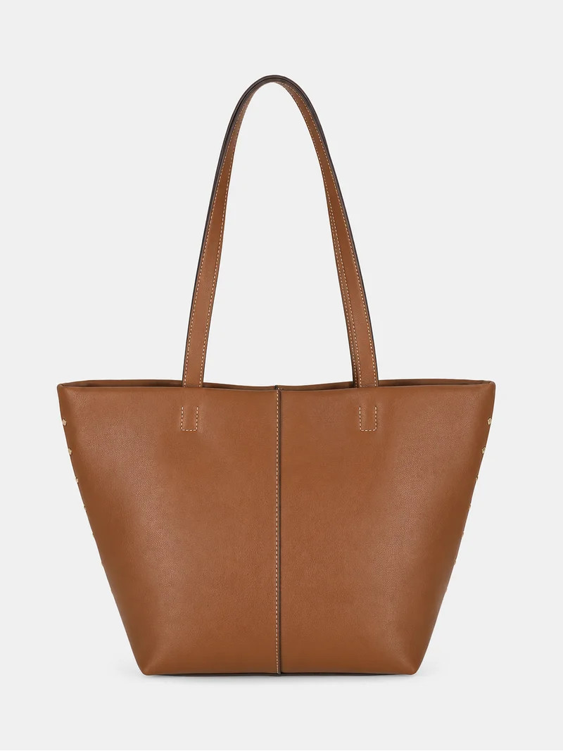 Scenario Women's Tote Handbag, Brown | Walmart (US)