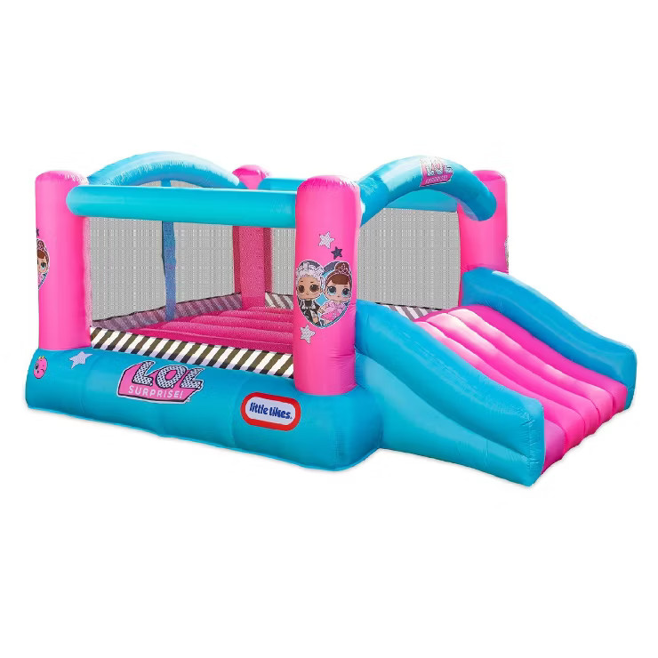 LOL Surprise Jump 'n Slide Inflatable Bounce House with Blower | Target