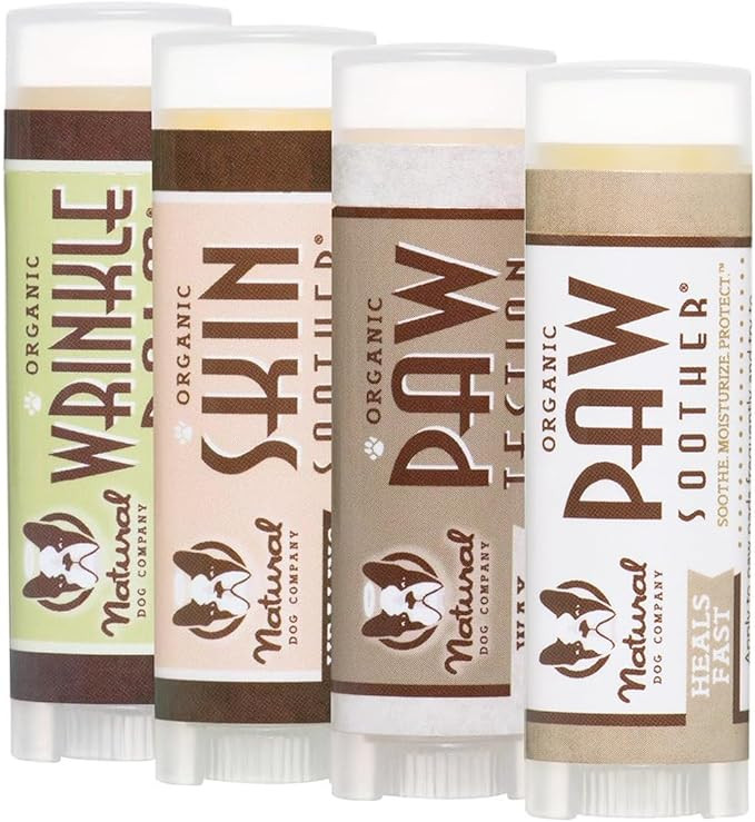 Natural Dog Company Powerhouse Bundle, Includes 5 Healing Balms that Relieve Skin Irritations, Cr... | Amazon (US)
