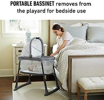 Graco Pack 'n Play Day2Dream Travel Bassinet Playard | Features Portable Bassinet, Diaper Changer... | Amazon (US)