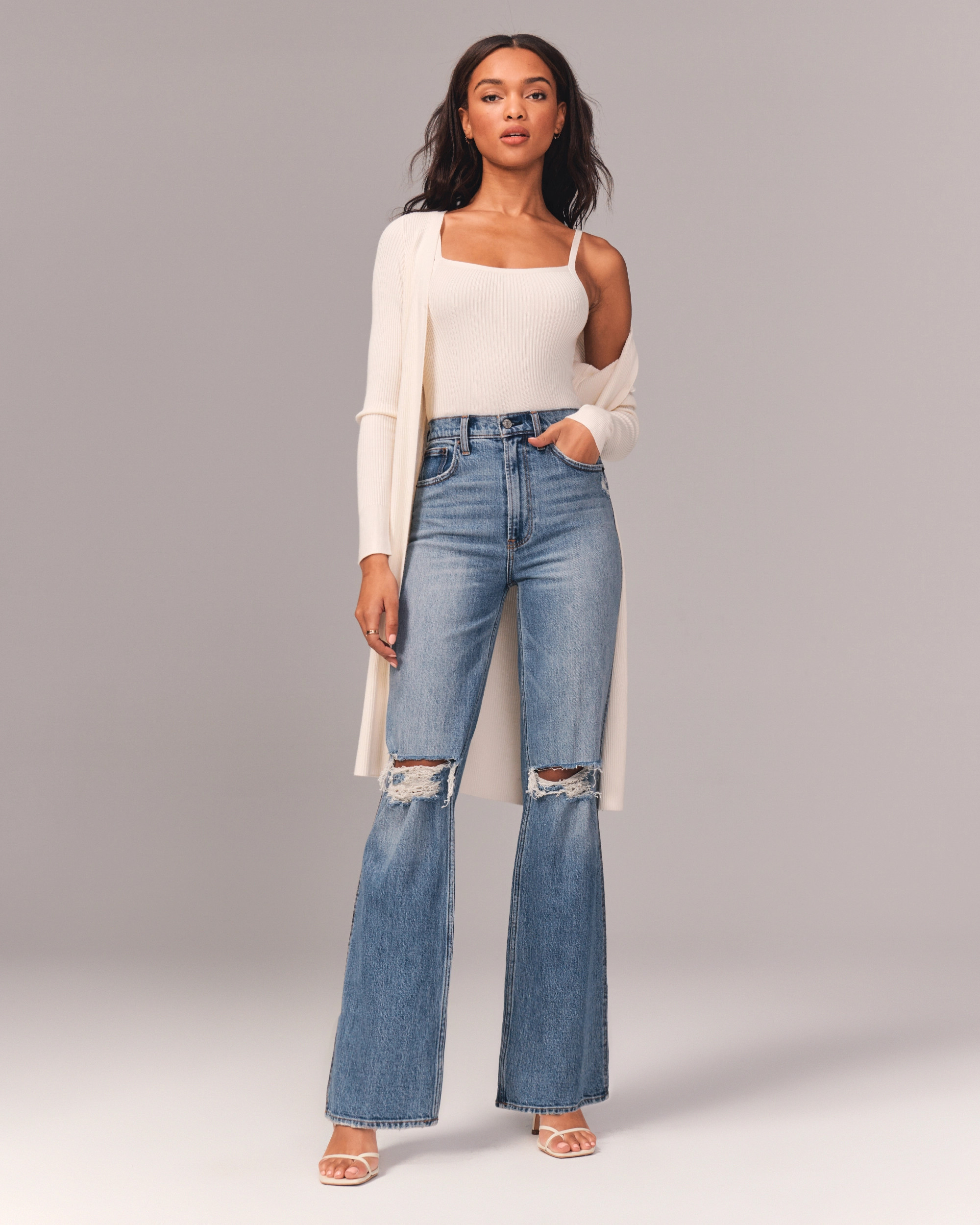 90s Ultra High Rise Relaxed Jeans | Abercrombie & Fitch (US)