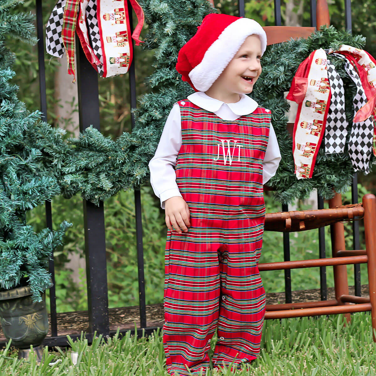 Manchester Plaid Red Longall | Classic Whimsy