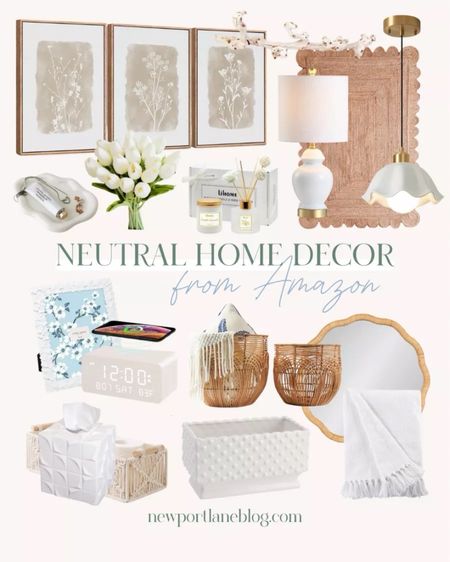 Neutral Home decor from Amazon to refresh your space for spring!
6/3

#LTKHome #LTKStyleTip