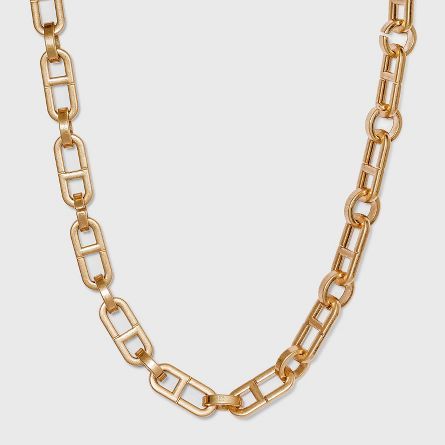 Linked Chain Necklace - Universal Thread&#8482; Gold | Target