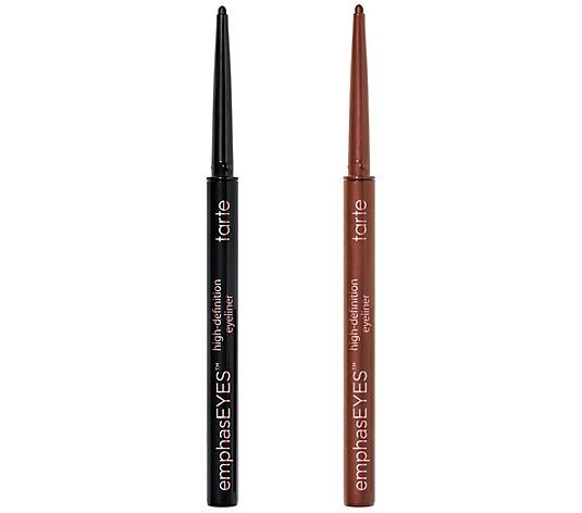 tarte emphasEYES High-Definition Eyeliner Duo Duo - QVC.com | QVC