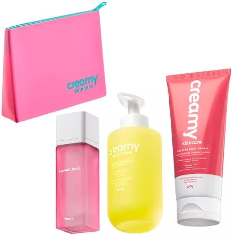 Kit Limpador Glicerinado Calming Body Fragrância Cosmic Love Deo Colônia Creamy 75ml + Necessai... | Amazon (BR)