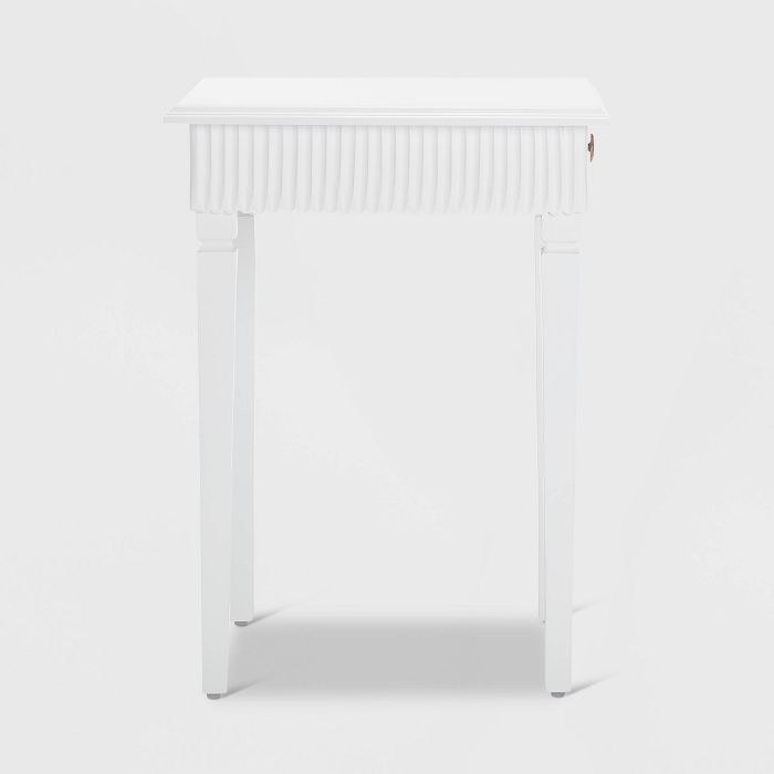Atwood Side Table with Drawer White - Finch | Target
