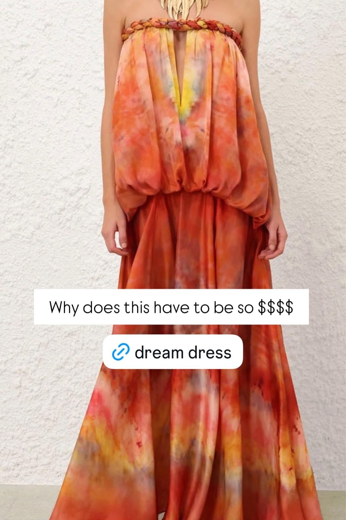 Why does this have to be so $$$$. Literally my dream dress!
