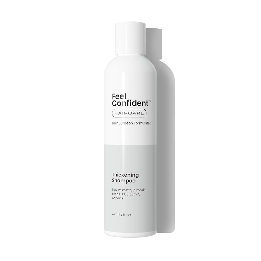 Haircare Thickening Shampoo - Gender-Neutral, Hair Surgeon Formulated. Pumpkin seed oil, Turmeric... | Amazon (US)