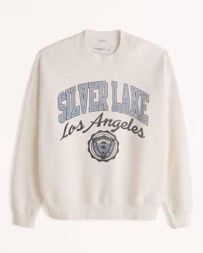 Los Angeles Graphic Crew Sweatshirt | Abercrombie & Fitch (US)
