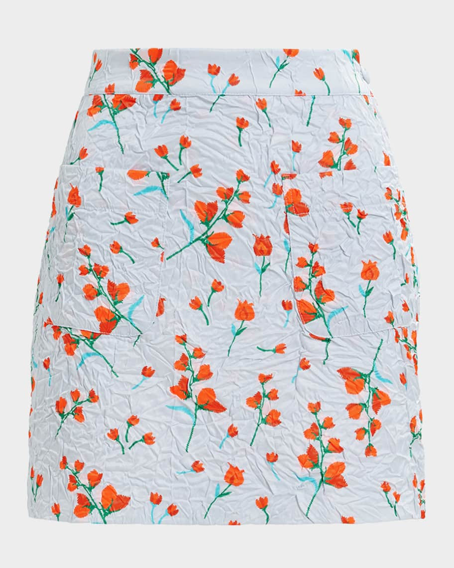 Essentiel Antwerp Husan Patch Pocket Mini Skirt | Neiman Marcus