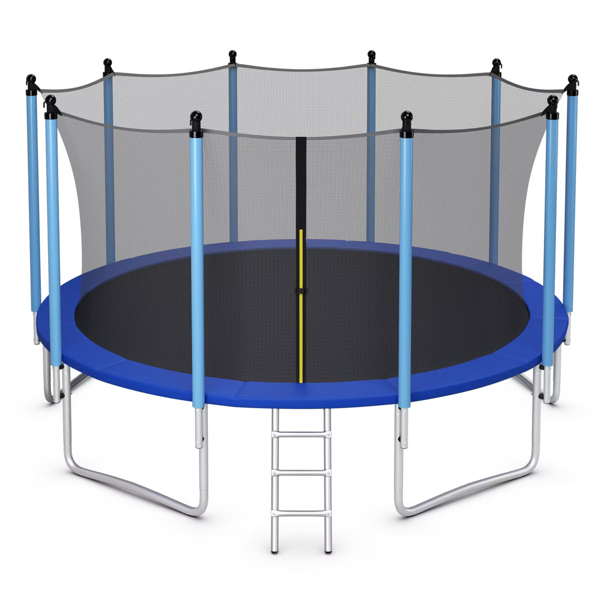 Costway 8/10/12/14/15/16FT Jumping Exercise Recreational Bounce Trampoline W/Safety Net | Target