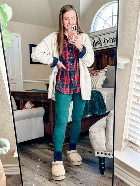 American Eagle/Aerie has their flannels and cardigans 30-40% off today! Feeling cozy and festive for a day of homeschooling by the fire!

#LTKHoliday #LTKCyberWeek #LTKsalealert
