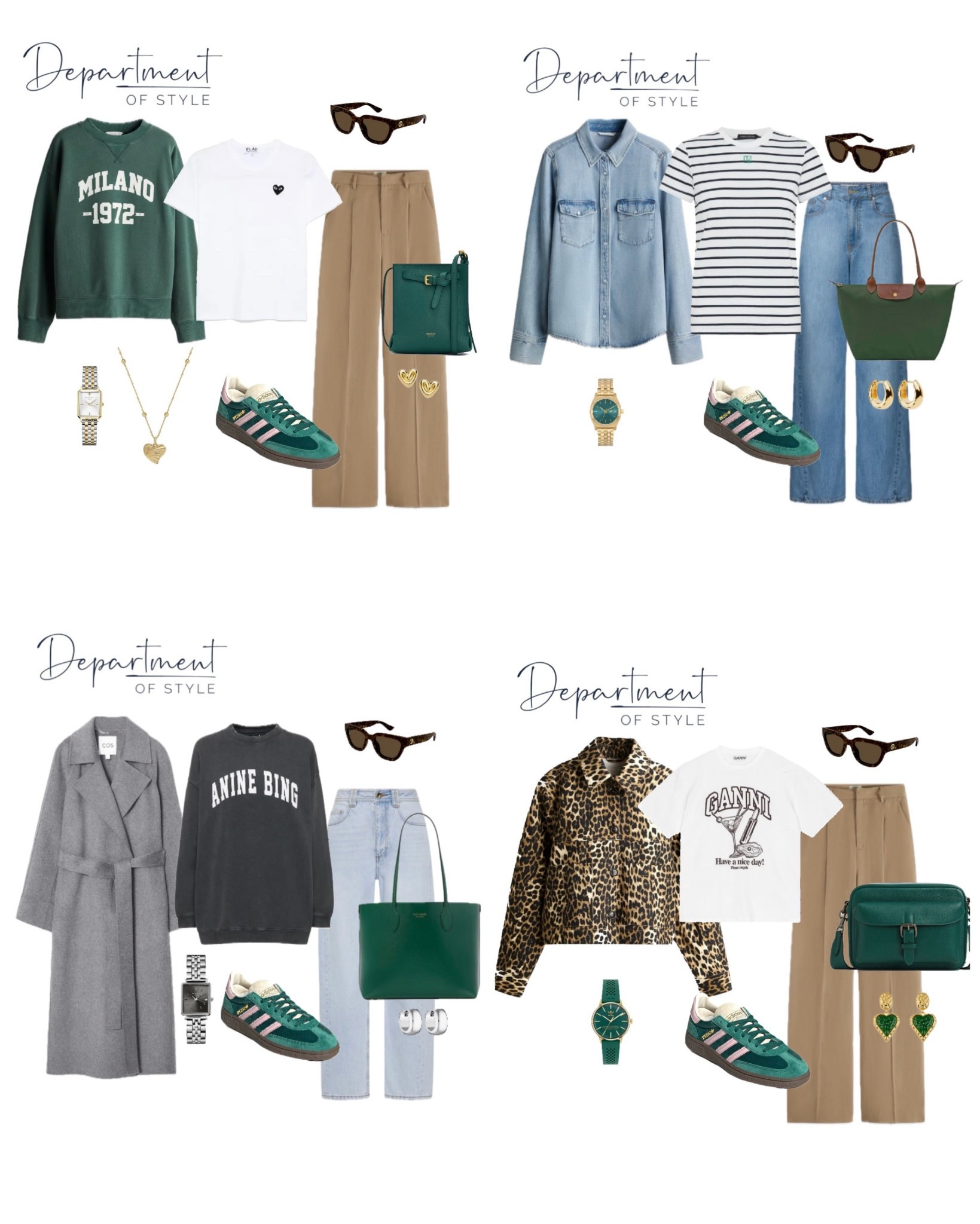 4 fun outfits with green sneakers 👟 💚

#LTKaustralia