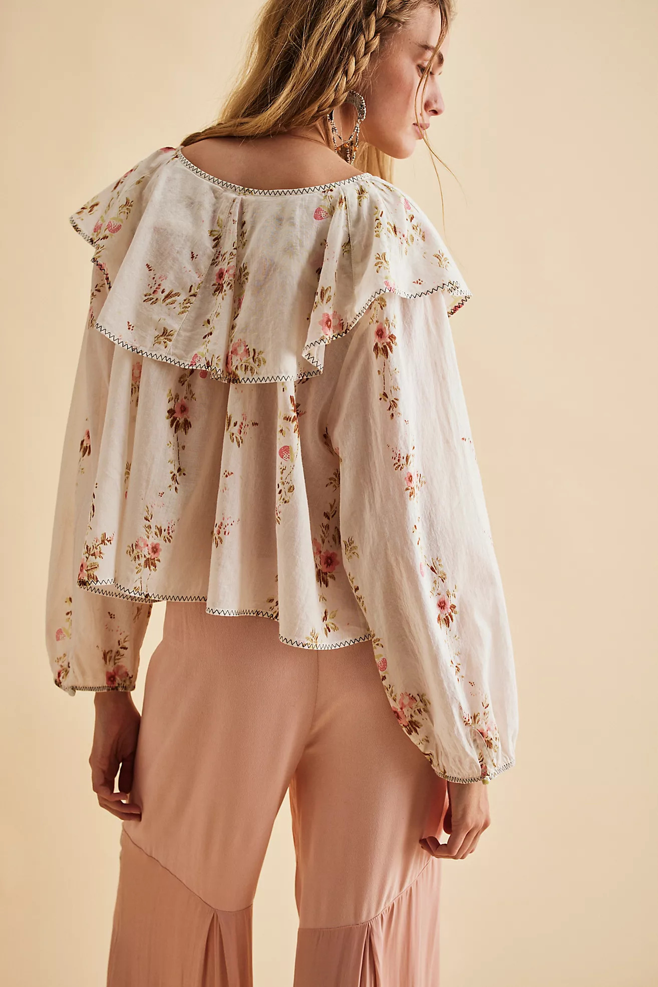 Camilla Printed Blouse | Free People (Global - UK&FR Excluded)