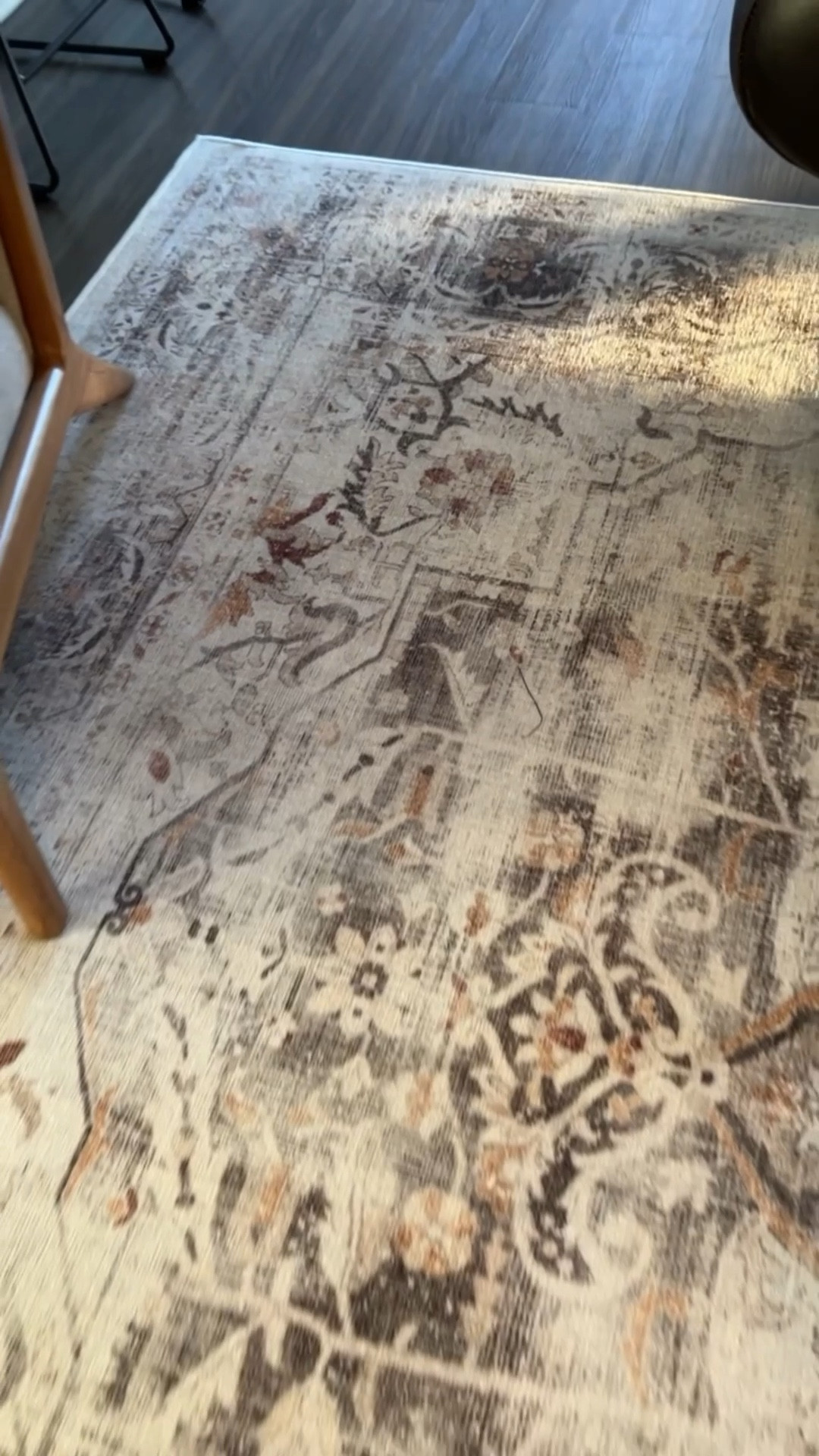 ruggable neutral apartment living room rug (washer dryer friendly for pets!)

#LTKHome