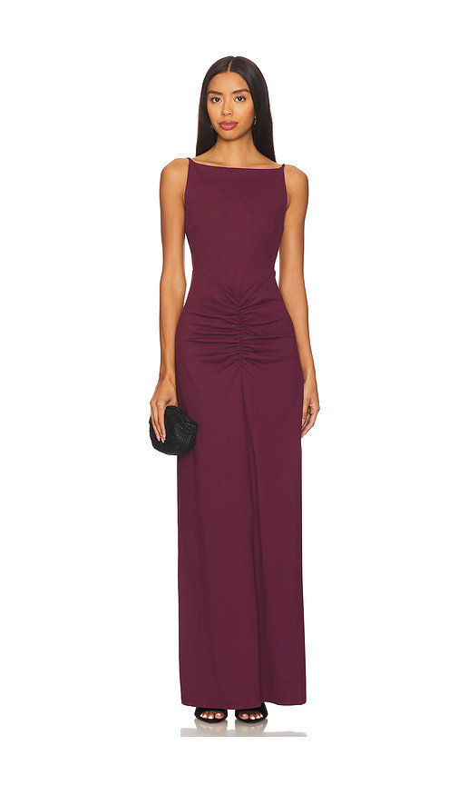 Susana Monaco High Neck Dress in Purple. Taglia S. Also in L, XS. | Revolve Clothing (Global)