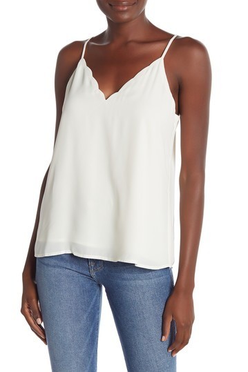 Socialite | Scalloped V-Neck Camisole | Nordstrom Rack | Nordstrom Rack