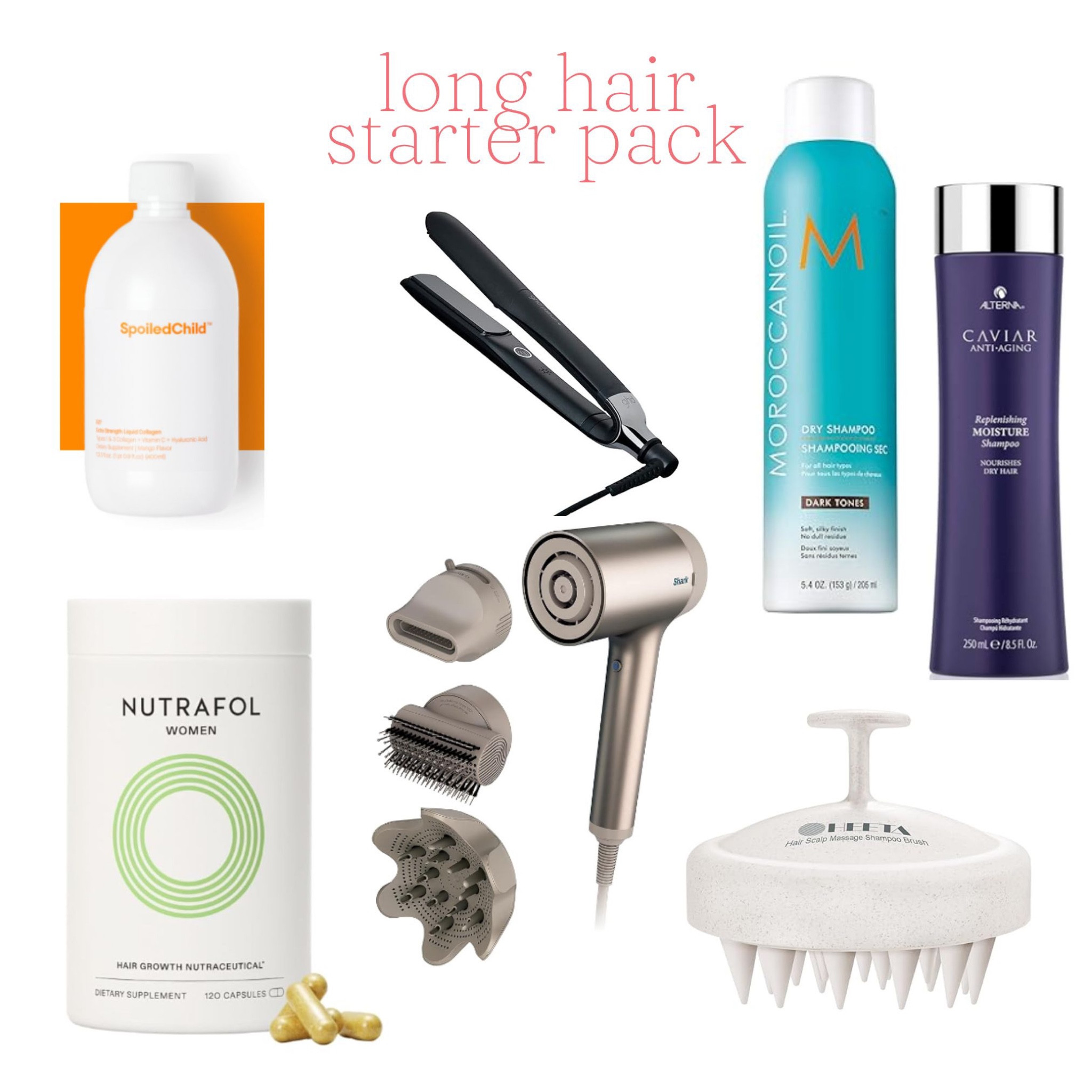 Long hair starter pack 

These are the things I’ve used over the last year that have made the biggest difference in my hair growth! 

Note: I’m unable to tag the Spoiled Child Liquid Collagen 

#LTKStyleTip #LTKFamily #LTKBeauty