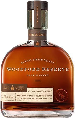 Woodford Reserve Double Oaked Kentucky Straight Bourbon Whiskey, 750 ml, 90.4 Proof | Amazon (US)