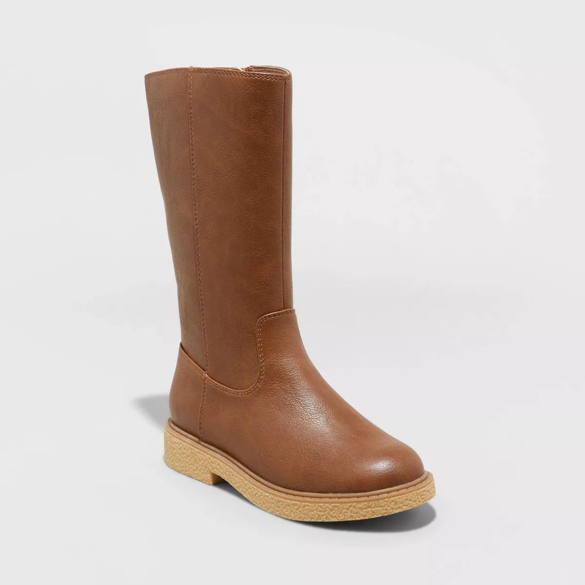 Girls' Alaina Riding Boots - Cat & Jack™ Cognac | Target