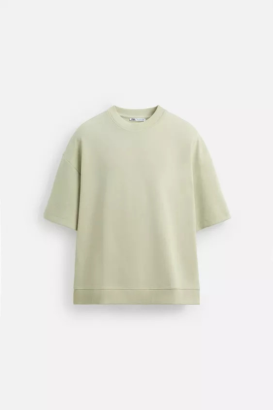 INTERLOCK TEXTURED SWEATSHIRT | Zara US