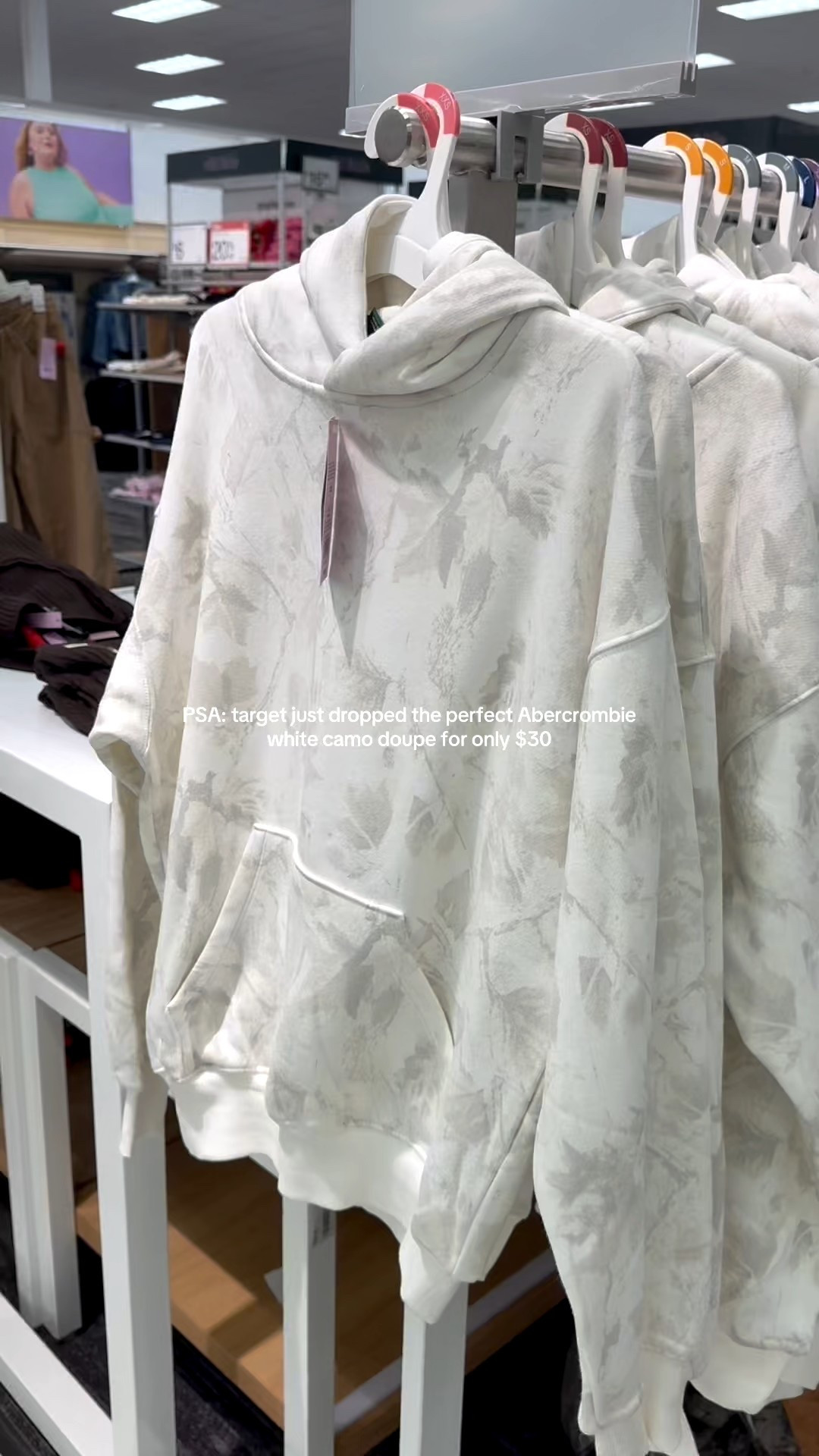 the viral white camo hoodie doupe 🤍

#LTKFindsUnder50 #LTKFindsUnder100 #LTKGiftGuide