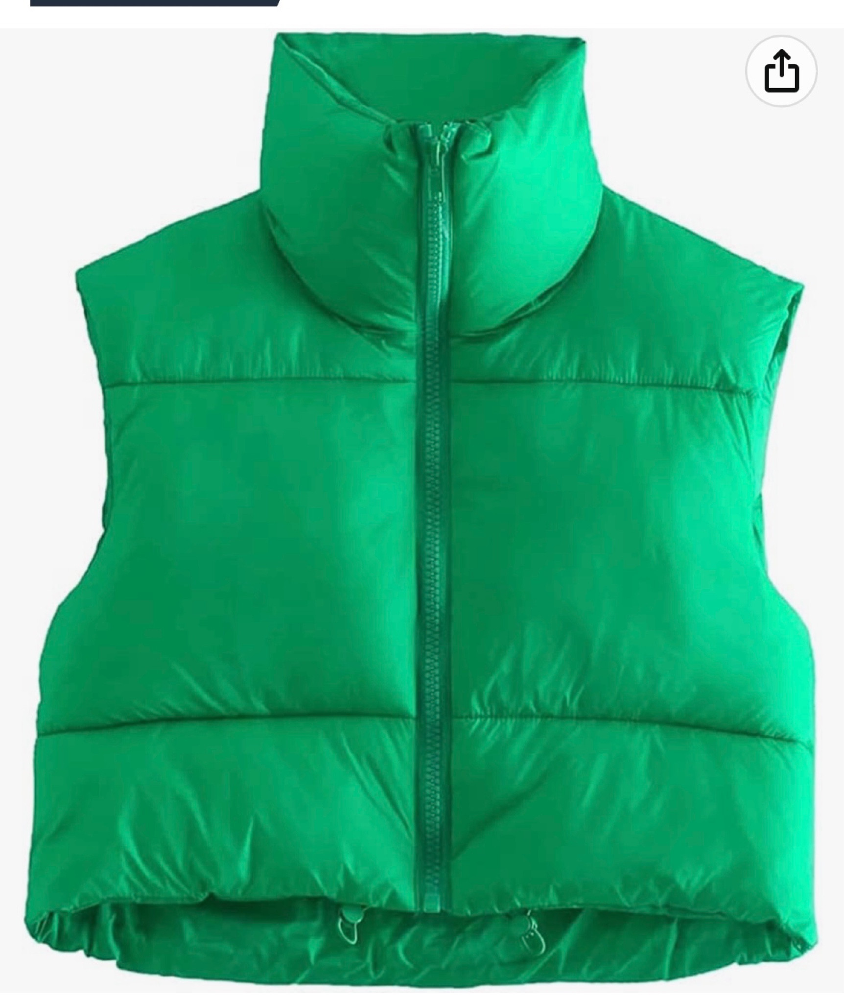 KEOMUD Women's Winter Crop Vest … curated on LTK