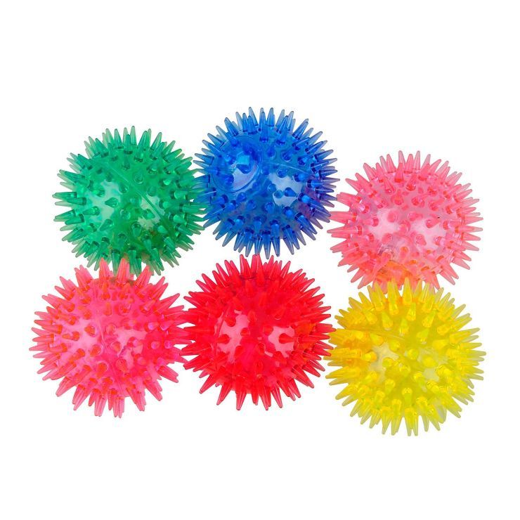 6ct Light-Up Spiky Ball - Spritz™ | Target