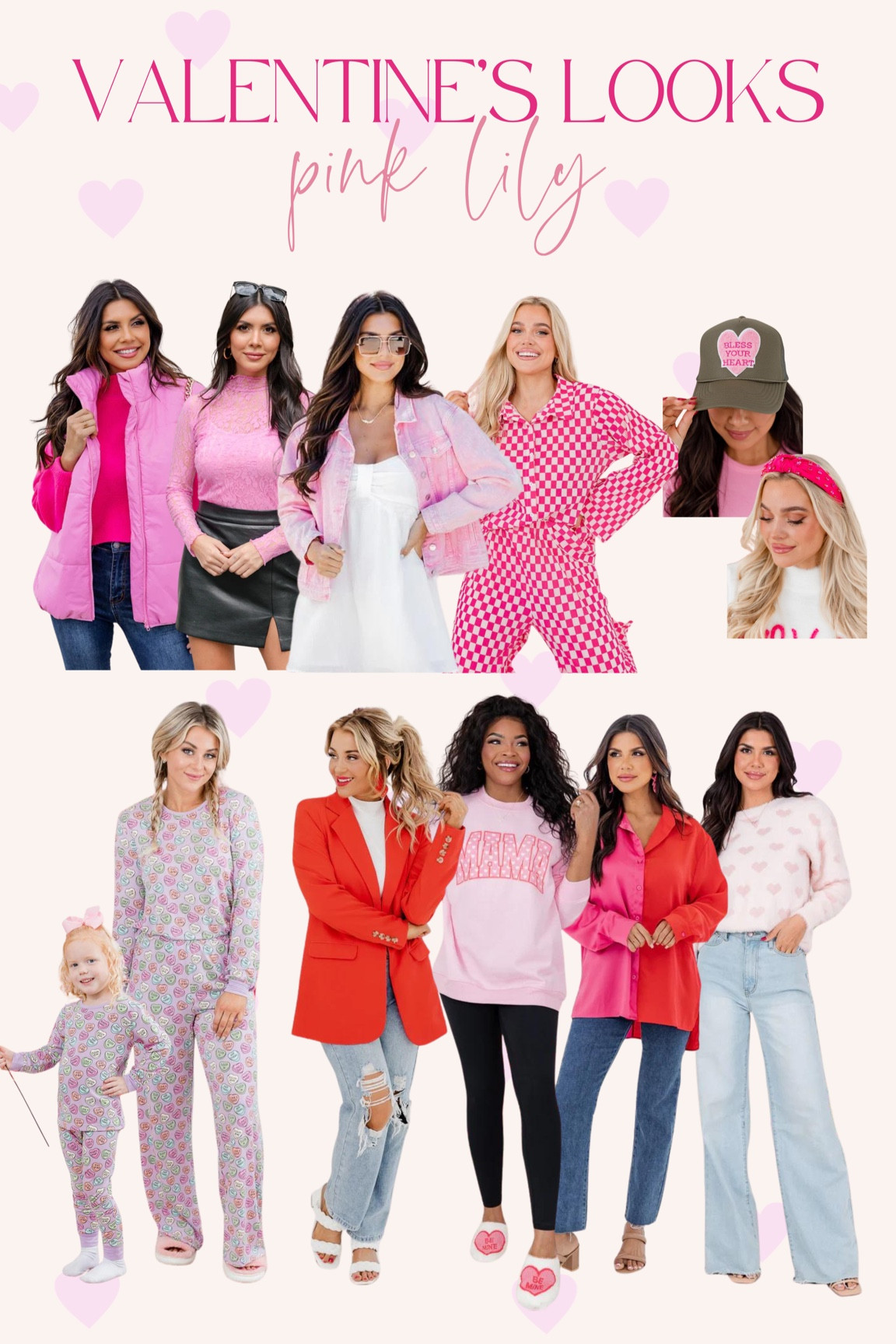 Valentine’s Day looks 🤍