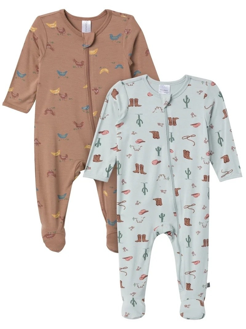 Set of two western footie pajamas for $7!! 🩵🤎

#LTKBaby #LTKSaleAlert #LTKmomlife