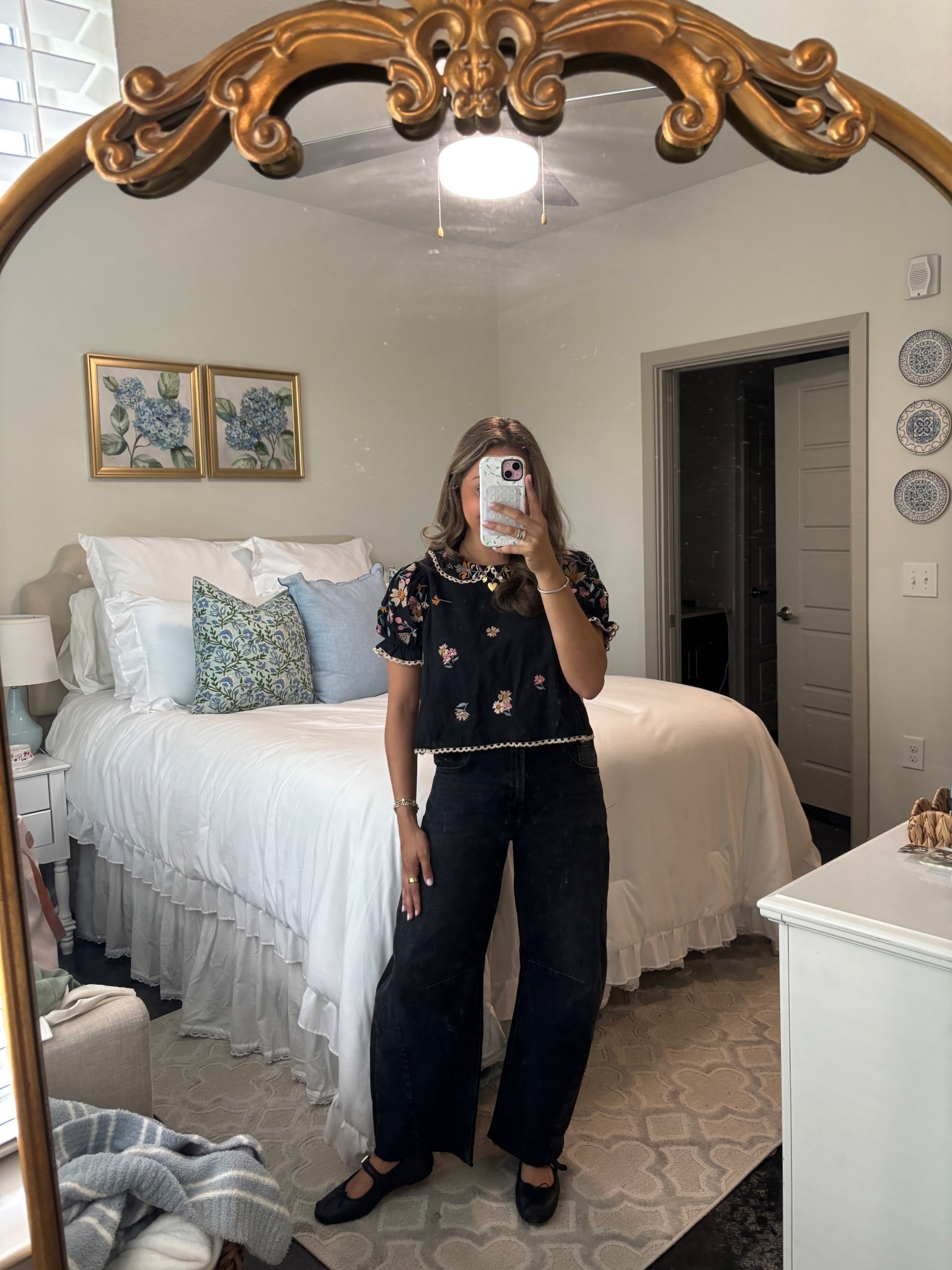Top is these three but sold out - linking black barrel jeans!

#LTKFindsUnder100 #LTKWorkwear #LTKStyleTip