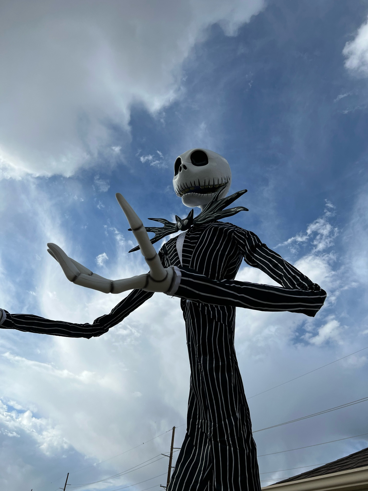 13 foot Jack Skellington 

#LTKHoliday #LTKSeasonal #LTKHalloween