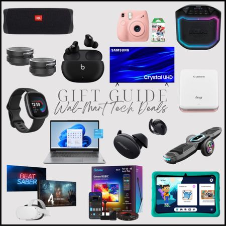 Walmart tech gift guide #walmart #xosimplylo 

#LTKSeasonal #LTKHoliday #LTKGiftGuide