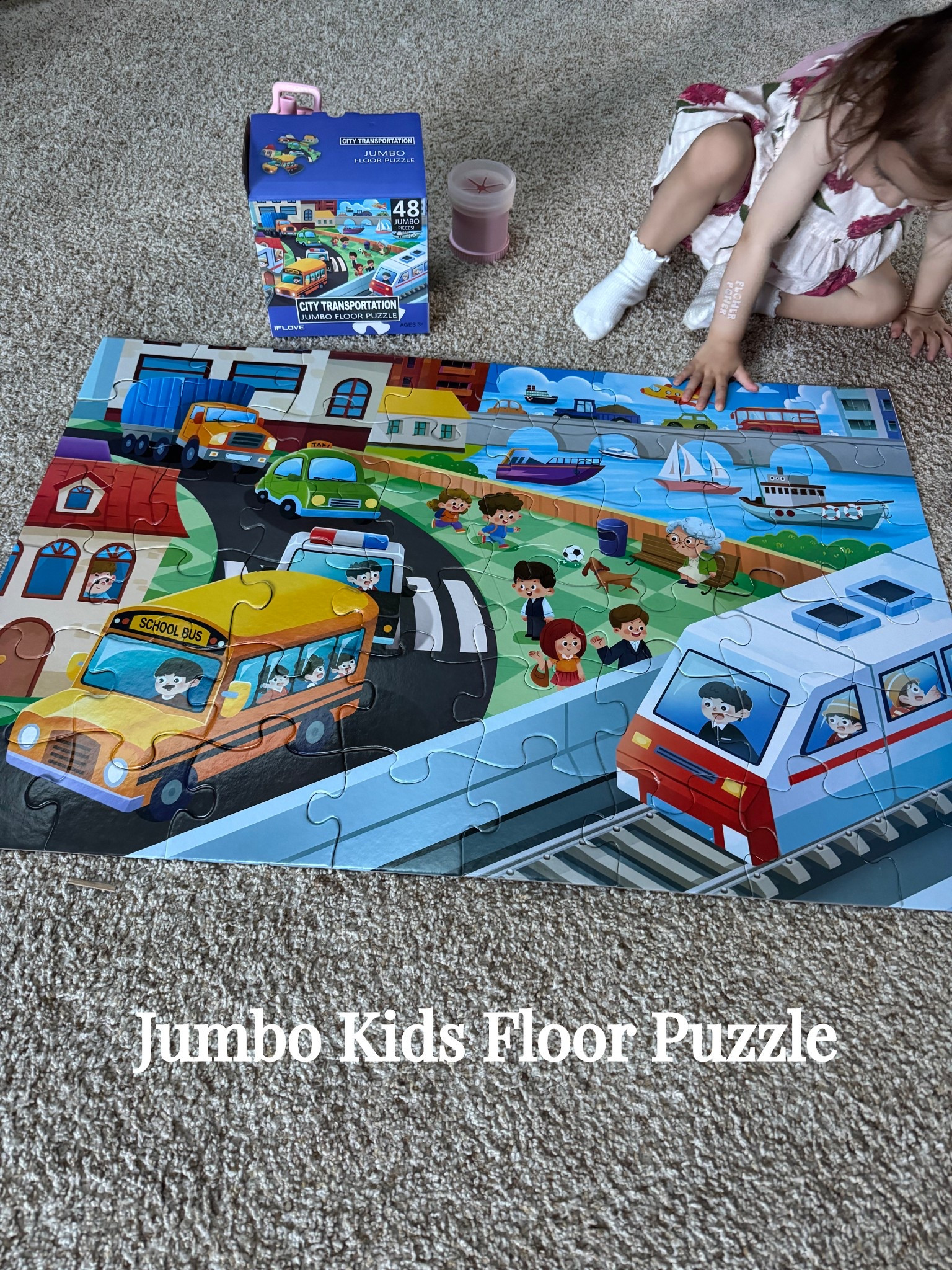 Kids puzzle, jumbo kids floor puzzle, toddler puzzle, toddler boy gift idea, kids gift ideas, kids indoor fun, kids indoor activities, kids rainy day activities 

#LTKKids #LTKFamily #LTKHome