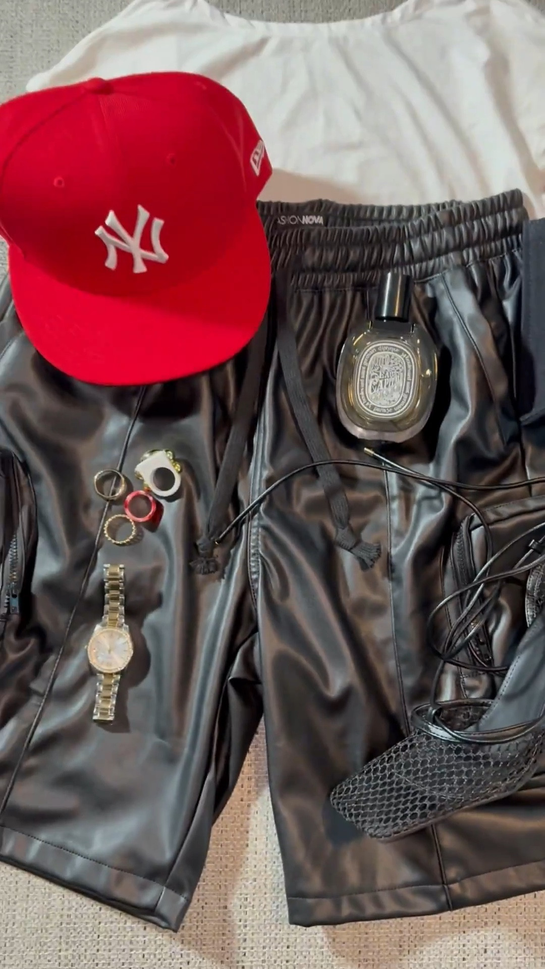 Ootd - Night Outfit

trending fashion, night out outfit, street wear fashion, y2k fashion, baseball cap, leather shorts, cargo shorts, heels outfit, spring fashion, spring outfit, baby tee, statement jewelry, amazon fashion, found it on amazon, adore jamilah, jcstyledyou, 

#LTKShoeCrush #LTKItBag #LTKStyleTip