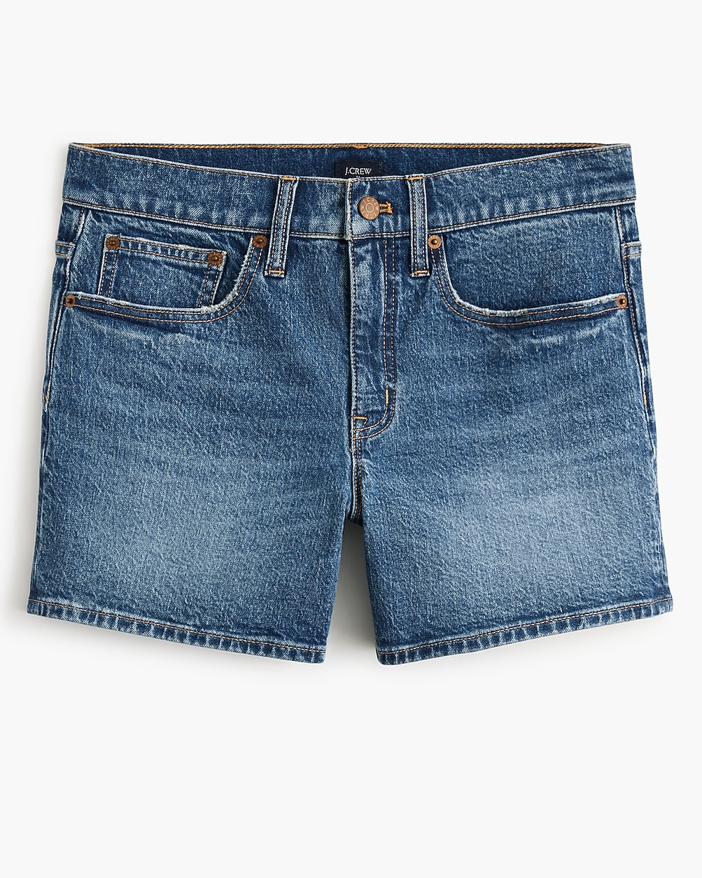 Mid-rise modern denim short | J.Crew Factory