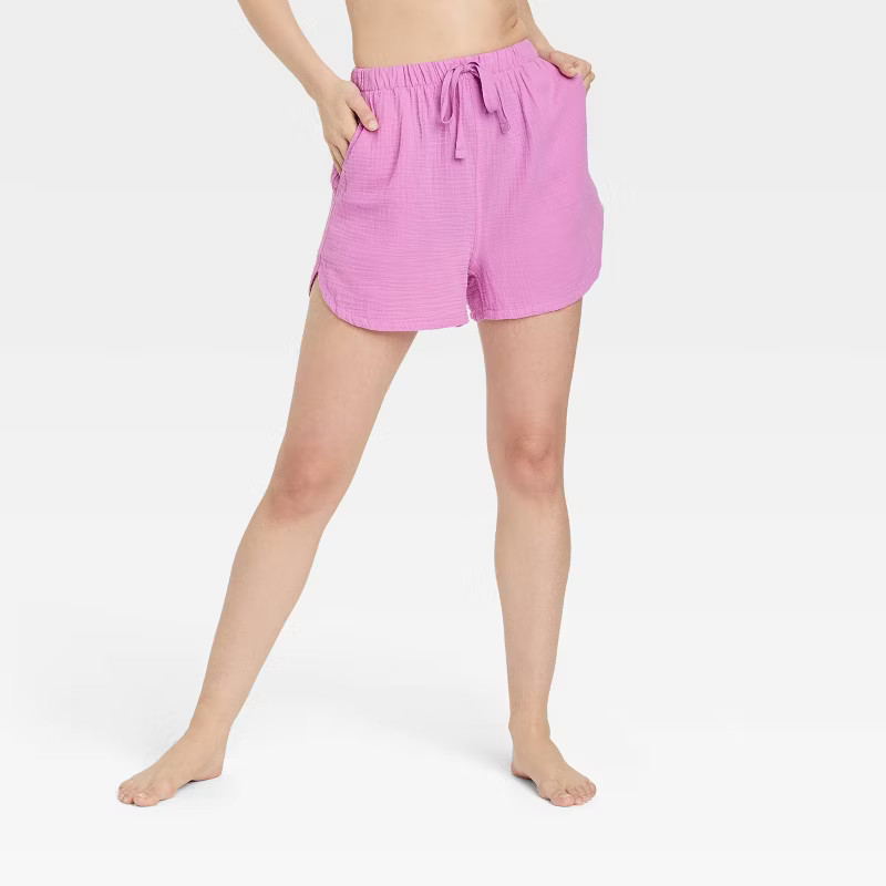Women's 100% Cotton Pajama Shorts - Stars Above™ | Target