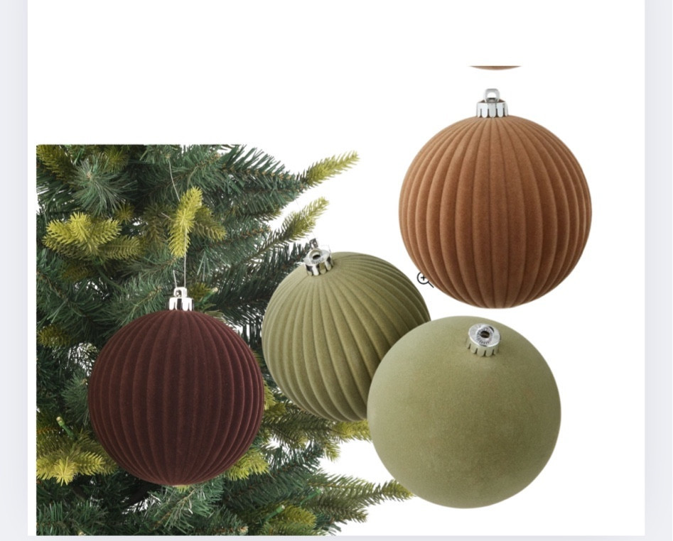 Velvet tree ornaments  are all the rages this season. Here are some of my favorites.

#LTKhome #LTKSeasonal