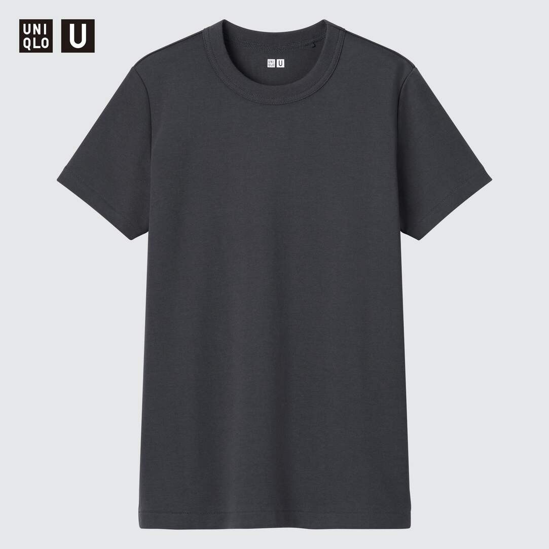 Uniqlo U Crew Neck Short Sleeved T-Shirt | UNIQLO (UK)